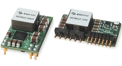 שתי גרסאות של מודולים מסדרת NDM2Z של חברת CUI